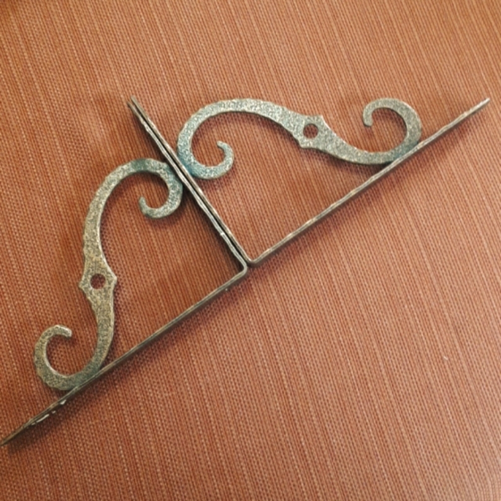 Vintage Copper Brackets